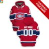 Personalized Custom Name And Number Montreal Canadiens Nhl 3D All Over Print Zip Up Hoodie Option Personalized Custom Name And Number Montreal Canadiens NHL 3D All Over Print Zip up Hoodie Option 1