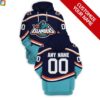 Personalized Custom Name And Number New York Islanders NHL 3D All Over Print Zip up Hoodie Option 1