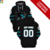 Personalized Custom Name And Number San Jose Sharks Nhl 3D All Over Print Zip Up Hoodie Option Personalized Custom Name And Number San Jose Sharks NHL 3D All Over Print Zip up Hoodie Option 1