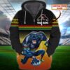 Personalized Custom Name NRL Penrith Panthers For Fans 3D All Over Print Zip up Hoodie Option 1