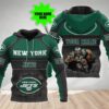 Personalized Custom New York Jets 3D Hoodie Zip Hoodie NFL 3D All Over Print Hoodie Zip Hoodie 1