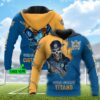 Personalized Gold Coast Titans 3D Hoodie Nrl Custom Name 3D All Over Printed Hoodie Personalized Gold Coast Titans 3D Hoodie NRL Custom Name 3D All Over Printed Hoodie 1