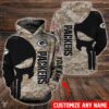 Personalized Green Bay Packers Nfl 3D Printed Pull Over Hoodie, Zip Up Hoodie Personalized Green Bay Packers NFL 3D Printed Pull Over Hoodie Zip Up Hoodie 1