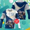 Personalized Indianapolis Colts 3D Hoodie Zip Hoodie, Nfl 3D All Over Print Hoodie Zip Hoodie Personalized Indianapolis Colts 3D Hoodie Zip Hoodie NFL 3D All Over Print Hoodie Zip Hoodie 1