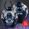 Personalized Indianapolis Colts Custom All Over Print Hoodie 3D 0