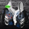 Personalized Indianapolis Colts Nfl Skull Custom 3D All Over Print Hoodie Personalized Indianapolis Colts NFL Skull Custom 3D All Over Print Hoodie 1