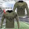 Personalized Jacksonville Jaguars NFL 3D All Over Printed Hoodie Zip Up Hoodie 1