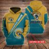 Personalized Jacksonville Jaguars NFL Customized 3D Printed Pull Over Hoodie Zip Up Hoodie 1