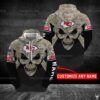 Personalized Kansas City Chiefs American Football Team NFL Custom Name 3D All Over Print Zip up Hoodie Option 1