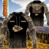 Personalized Kansas City Chiefs Hunting Camo Hoodie 3D 0