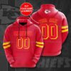 Personalized Kansas City Chiefs Nfl 3D Printed Pull Over Hoodie, Zip Up Hoodie Personalized Kansas City Chiefs NFL 3D Printed Pull Over Hoodie Zip Up Hoodie 1