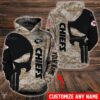 Personalized Kansas City Chiefs Nfl Camo Custom Name 3D Printed Pull Over Hoodie, Zip Up Hoodie Personalized Kansas City Chiefs NFL Camo Custom Name 3D Printed Pull Over Hoodie Zip Up Hoodie 1