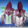 Personalized Manly Warringah Sea Eagles Nrl Lightning Mascot 3D Hoodie Custom Name 3D All Over Print Zip Up Hoodie Option Personalized Manly Warringah Sea Eagles NRL Lightning Mascot 3D Hoodie Custom Name 3D All Over Print Zip up Hoodie Option 1