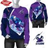 Personalized Melbourne Storm Mascot Nrl Custom 3D All Over Print Hoodie Personalized Melbourne Storm Mascot NRL Custom 3D All Over Print Hoodie 1