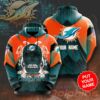 Personalized Miami Dolphins Custom Hoodie 3D Personalized Miami Dolphins Custom Hoodie 3D 0