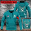 Personalized Miami Dolphins Nfl For Fans 3D All Over Print Zip Up Hoodie Option Personalized Miami Dolphins NFL For Fans 3D All Over Print Zip up Hoodie Option 1