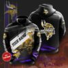 Personalized Minnesota Vikings Custom Hoodie 3D 0