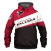 Personalized NFL Atlanta Falcons 3D All Over Print Zip up Hoodie 1
