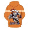Personalized NFL Denver Broncos 3D All Over Print Zip up Hoodie Option 1