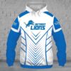 Personalized Nfl Detroit Lions 3D All Over Print Zip Up Hoodie Option Personalized NFL Detroit Lions 3D All Over Print Zip up Hoodie Option 1