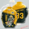 Personalized Nfl Green Bay Packers 3D All Over Print Zip Up Hoodie Option Personalized NFL Green Bay Packers 3D All Over Print Zip up Hoodie Option 1