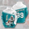 Personalized Nfl Miami Dolphins 3D All Over Print Zip Up Hoodie Option Personalized NFL Miami Dolphins 3D All Over Print Zip up Hoodie Option 1