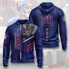 Personalized NFL New York Giants 3D All Over Print Zip up Hoodie Option 1