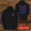 Personalized NFL New York Giants Customize Name Full Hoodie New York Giants 3D All Over Printed Hoodie Zip Up Hoodie 1