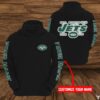 Personalized NFL New York Jets Customize Name Full Hoodie 3D All Over Printed Hoodie Zip Up Hoodie 1
