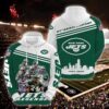 Personalized NFL New York Jets Legends 61st 3D All Over Print Zip up Hoodie Option 1