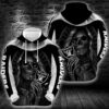 Personalized Nfl Oakland Raiders Skull Men And Women 3D All Over Print Zip Up Hoodie Option Personalized NFL Oakland Raiders Skull Men and Women 3D All Over Print Zip up Hoodie Option 1