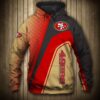 Personalized Nfl San Francisco 49Ers For Unisex 3D All Over Print Zip Up Hoodie Option Personalized NFL San Francisco 49ers For Unisex 3D All Over Print Zip up Hoodie Option 1