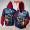 Personalized NFL Tennessee Titans Custom Name 3D All Over Print Hoodie 1
