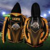 Personalized NNA 0710T1 Wests Tigers 3D Hoodie Zip Hoodie NRL 3D All Over Print Hoodie Zip Hoodie 1