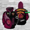 Personalized NRL 3D Hoodie Brisbane Broncos Custom Name 3D All Over Printed Hoodie 1