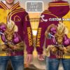 Personalized Nrl Brisbane Broncos Custom 3D All Over Print Hoodie Personalized NRL Brisbane Broncos Custom 3D All Over Print Hoodie 1