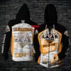 Personalized NRL Hoodie Wests Tigers Custom Name 3D All Over Printed Hoodie 1