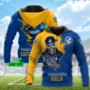 Personalized NRL Parramatta Eels Mascot Skull 3D All Over Print Hoodie 1