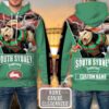 Personalized NRL South Sydney Rabbitohs Mascot Custom Name 3D All Over Print Hoodie 1