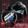 Personalized New England Patriots Custom All Over Print Hoodie 3D 0