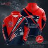 Personalized New England Patriots Custom Sport All Over Print Hoodie 3D Personalized New England Patriots Custom Sport All Over Print Hoodie 3D 0