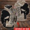 Personalized New Orleans Saints NFL 3D Printed Pull Over Hoodie Zip Up Hoodie 1