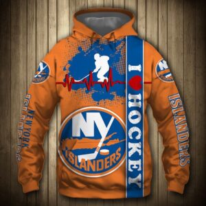 Personalized New York Islanders NHL Custom 3D All Over Print Hoodie 1