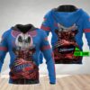 Personalized Newcastle Knights 3D Hoodie NRL 3D Hoodie Jack Skellington Custom Name 3D All Over Printed Hoodie 1