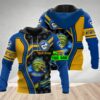 Personalized Parramatta Eels NRL Mascot Custom 3D All Over Print Hoodie 1