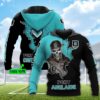 Personalized Port Adelaide Football Club 3D Hoodie Afl Custom Name 3D All Over Printed Hoodie Personalized Port Adelaide Football Club 3D Hoodie Afl Custom Name 3D All Over Printed Hoodie 1
