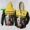 Personalized Richmond Football Club Afl Skull 3D Hoodie Custom Name 3D All Over Print Zip Up Hoodie Option Personalized Richmond Football Club AFL Skull 3D Hoodie Custom Name 3D All Over Print Zip up Hoodie Option 1