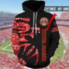 Personalized San Francisco 49Ers Nfl American Football Team 3D All Over Print Zip Up Hoodie Option Personalized San Francisco 49ers NFL American Football Team 3D All Over Print Zip up Hoodie Option 1