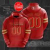 Personalized San Francisco 49ers NFL Custom Name 3D Printed Pull Over Hoodie Zip Up Hoodie 1
