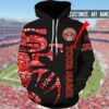 Personalized San Francisco 49Ers Nfl Football Team 3D All Over Print Zip Up Hoodie Option Personalized San Francisco 49ers NFL Football Team 3D All Over Print Zip up Hoodie Option 1